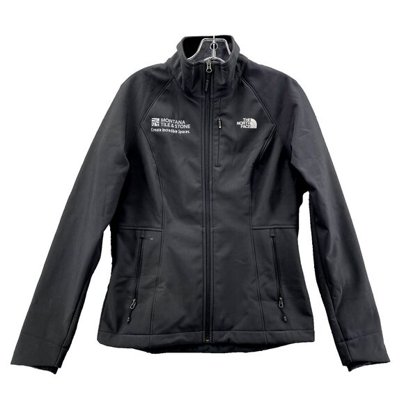 North Face Windwall Jacket Women's Small Black Fleece Lined Gorpcore Performance - Picture 1 of 11